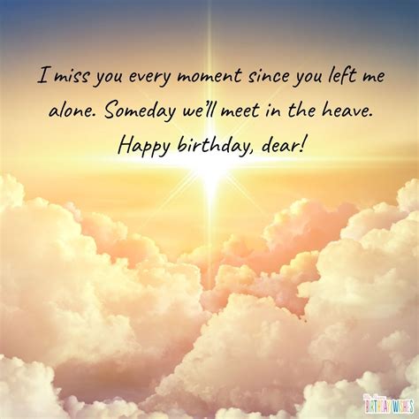 happy birthday in heaven pictures